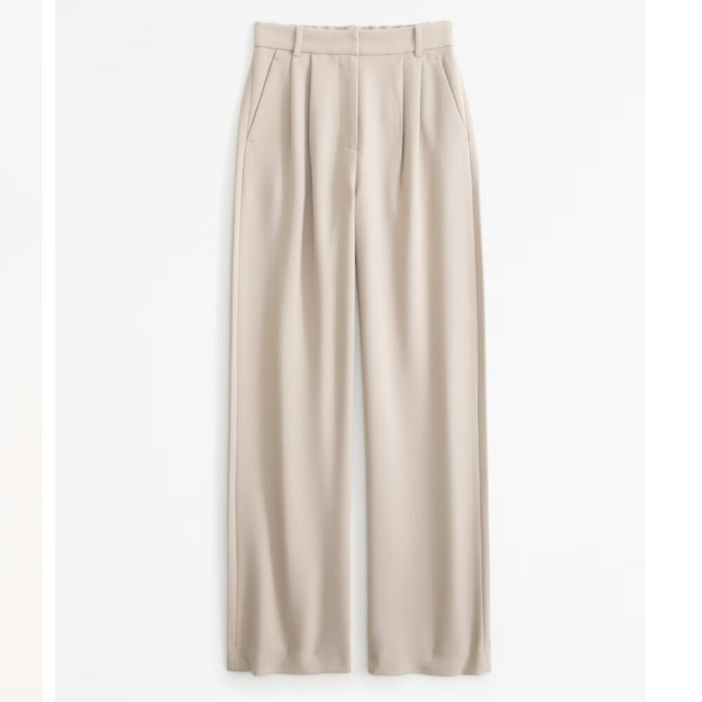 Abercrombie & Fitch Cream Trousers